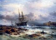 unknow artist, Seascape, boats, ships and warships. 142